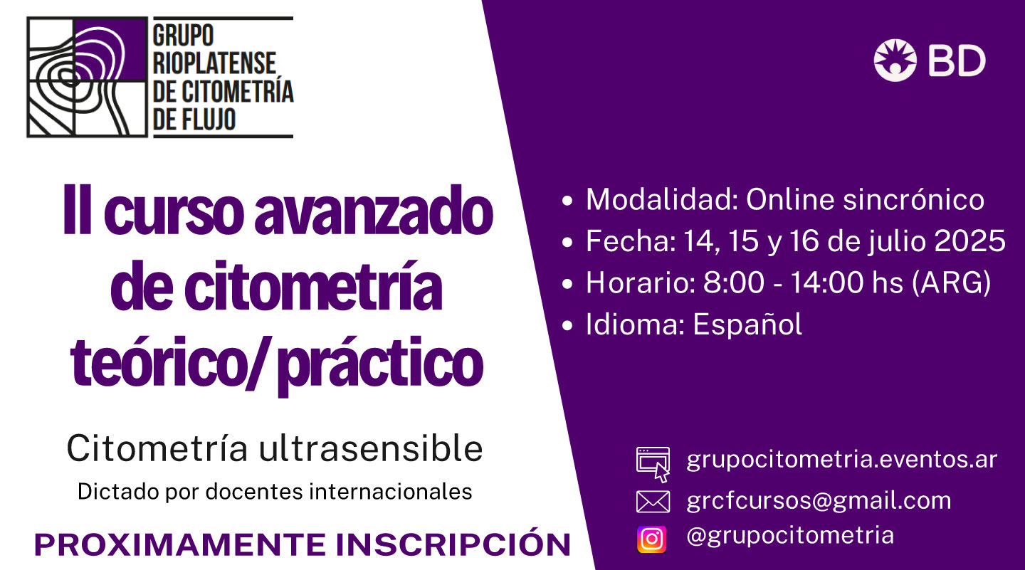 Curso Avanzado de Citometría 2025